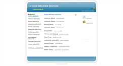Desktop Screenshot of laikrasciai.lt